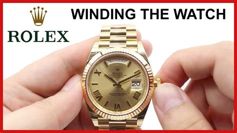 do you need to wind a rolex|rolex watch winder instructions.